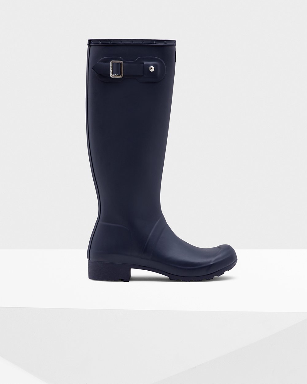 Galochas Altas Hunter Feminina Azul Marinho - Original Tour Foldable - 73DSKXWGN